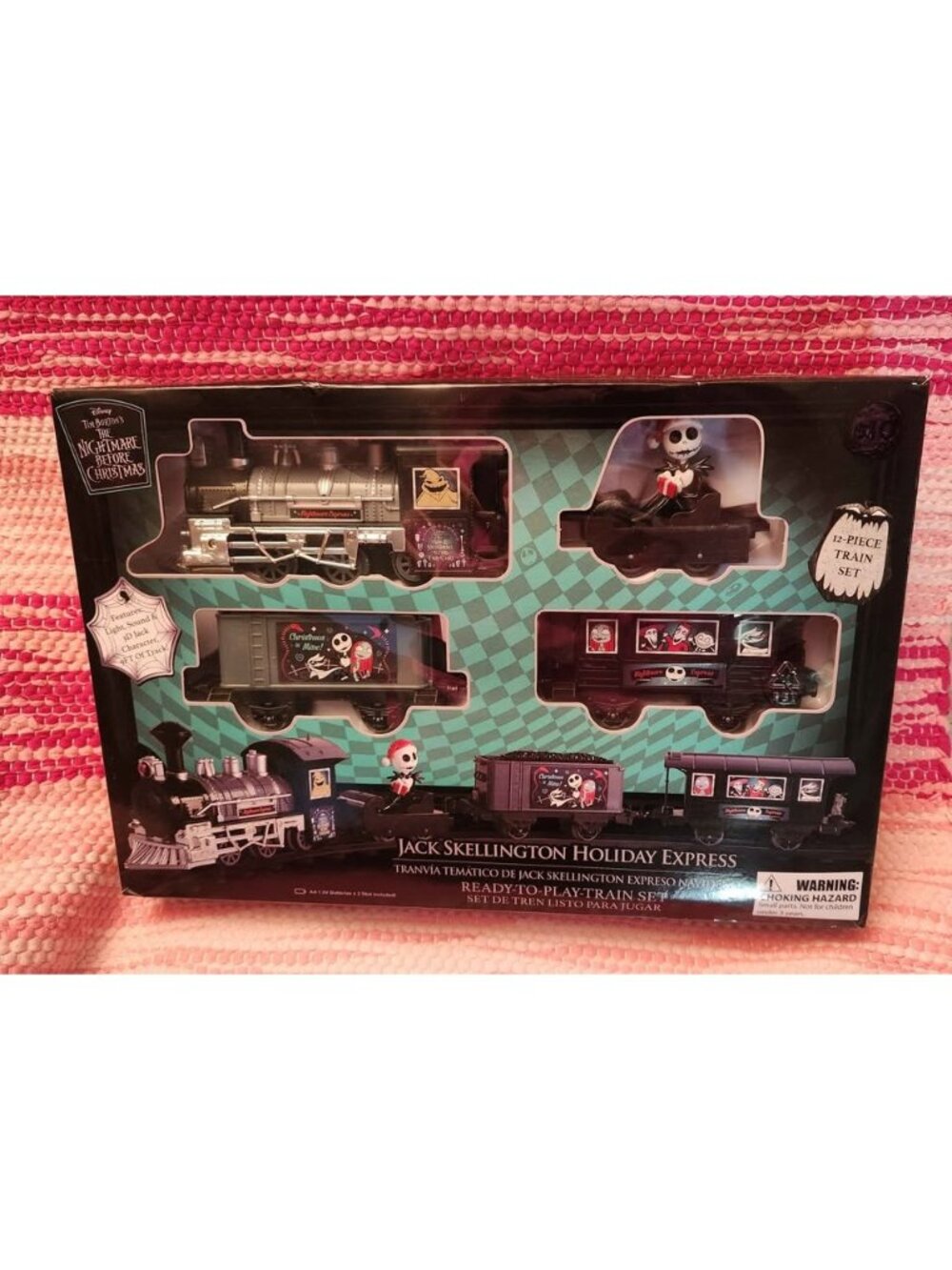 Retired 2021Disney Nightmare Before Christmas Holiday Express Train Set